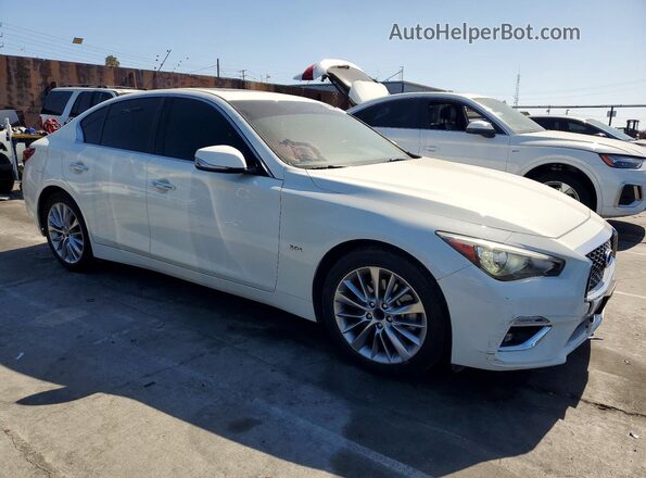 JN1EV7AP1LM206598 2020 INFINITI Q50 White წინა მარჯვენა