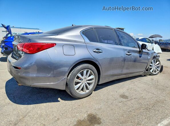 JN1EV7AP2GM303136 2016 INFINITI Q50 Gray Tył prawy