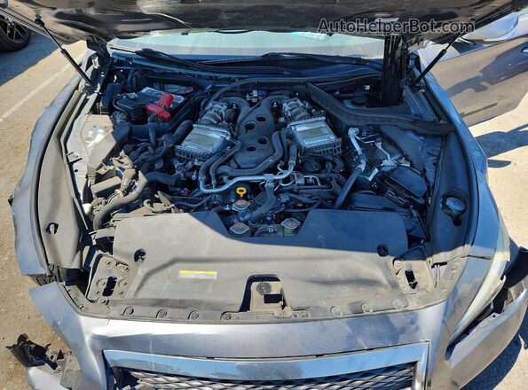 JN1EV7AP2GM303136 2016 INFINITI Q50 Gray Widok wnętrza z tyłu