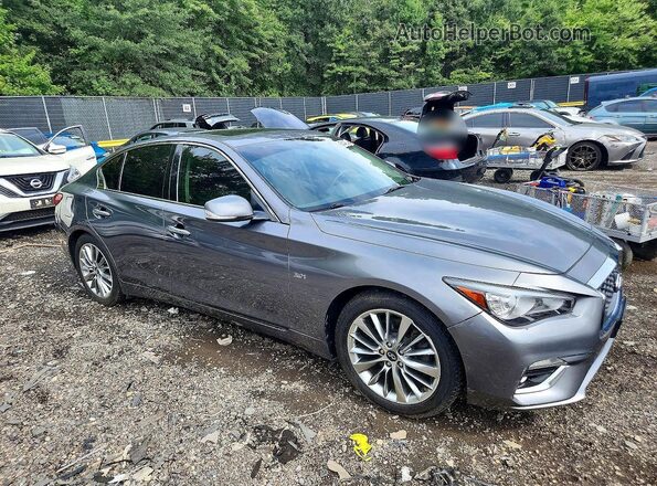 JN1EV7AP2JM361433 2018 INFINITI Q50 Gray Delantero derecho