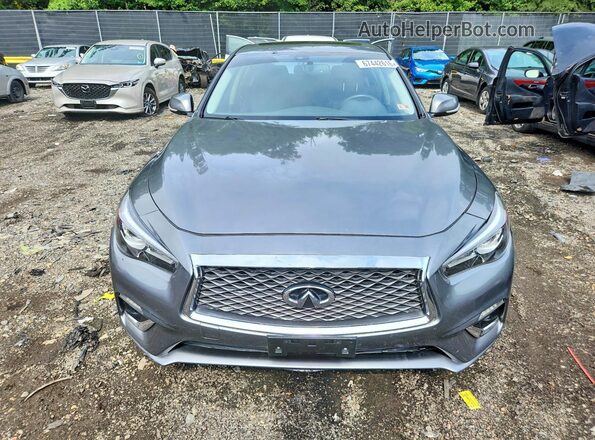 JN1EV7AP2JM361433 2018 INFINITI Q50 Gray Vista frontal