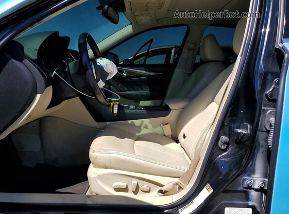 JN1EV7AP2JM362789 2018 INFINITI Q50 Blue Front interior view