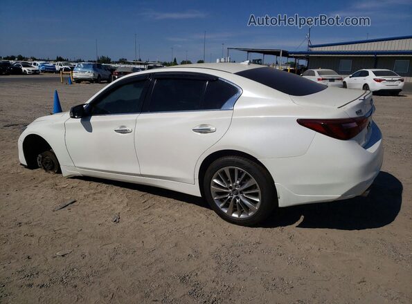 JN1EV7AP2JM366700 2018 INFINITI Q50 White Rear left