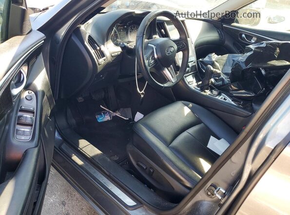 JN1EV7AP2JM366745 2018 INFINITI Q50 Серый Вид панели приборов