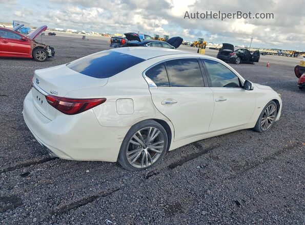 JN1EV7AP2JM591571 2018 INFINITI Q50 White Rear right