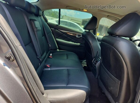 JN1EV7AP3JM357648 2018 INFINITI Q50 Серый Вид задних сидений