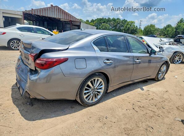 JN1EV7AP3JM357648 2018 INFINITI Q50 Серый Задняя правая четверть