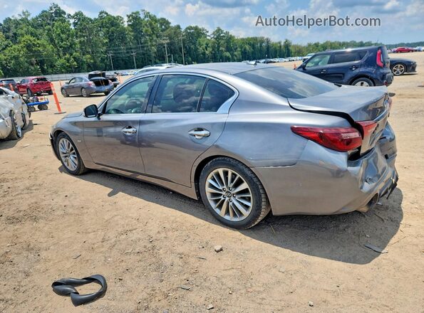 JN1EV7AP3JM357648 2018 INFINITI Q50 Серый Задняя левая четверть