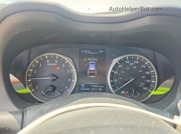JN1EV7AP3JM357648 2018 INFINITI Q50 Серый Вид щитка приборов