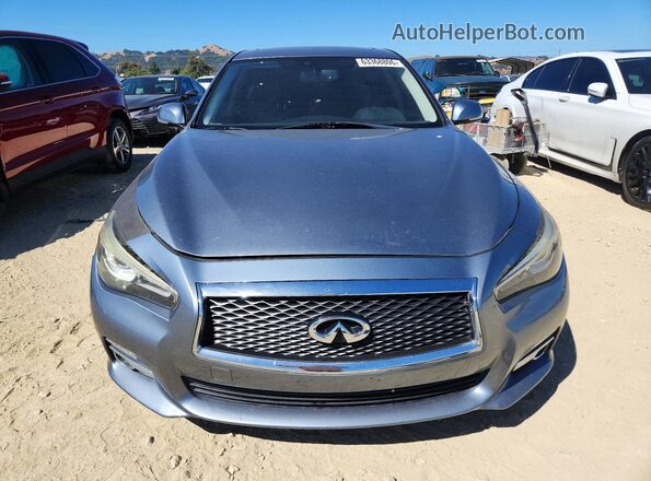 JN1EV7AP4HM734403 2017 INFINITI Q50 Blue Դիմացի տեսք