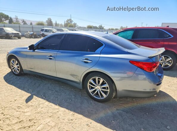JN1EV7AP4HM734403 2017 INFINITI Q50 Blue Հետևի ձախ