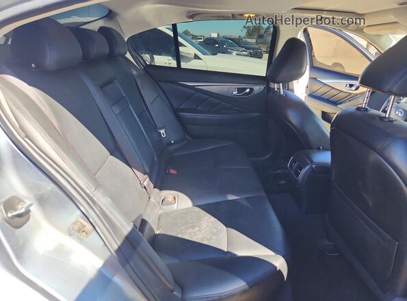 JN1EV7AP4HM734403 2017 INFINITI Q50 Blue Հետևի նստատեղերի տեսք