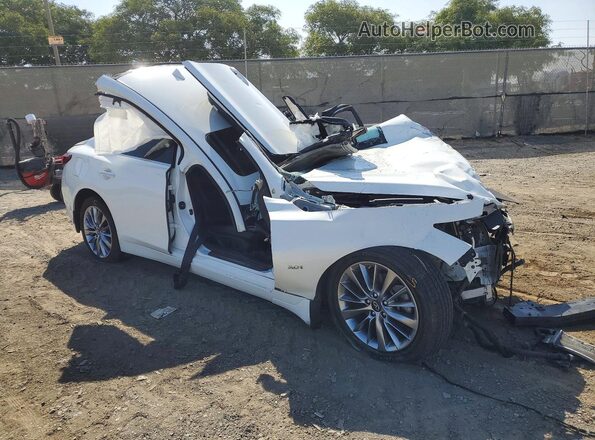 JN1EV7AP4LM203176 2020 INFINITI Q50 White Front right