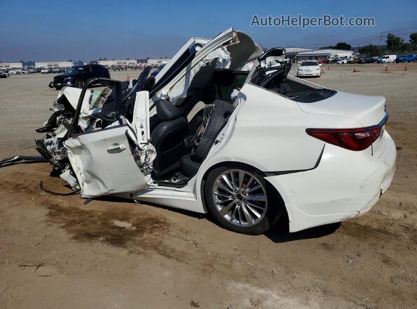 JN1EV7AP4LM203176 2020 INFINITI Q50 White Rear left