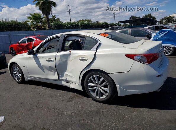 JN1EV7AP5HM742963 2017 INFINITI Q50 White Задня ліва чверть
