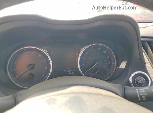 JN1EV7AP5HM742963 2017 INFINITI Q50 White Вид щитка приладів