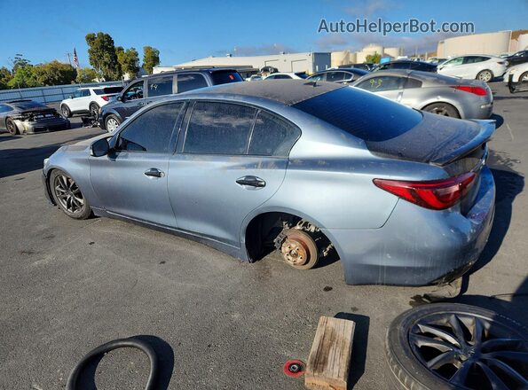 JN1EV7AP6JM366067 2018 INFINITI Q50 Blue Tył lewy