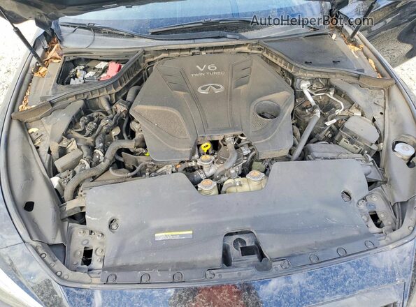 JN1EV7AP6KM514039 2019 INFINITI Q50 Черный Вид задней части салона