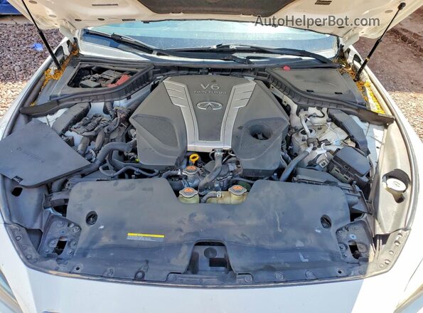 JN1EV7AP7JM357720 2018 INFINITI Q50 White Սալոնի հետևի տեսք