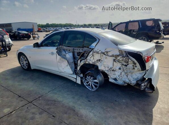 JN1EV7AP8HM735666 2017 INFINITI Q50 Белый Задняя левая четверть