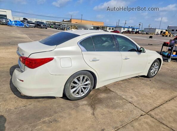 JN1EV7AP8HM735666 2017 INFINITI Q50 Белый Задняя правая четверть