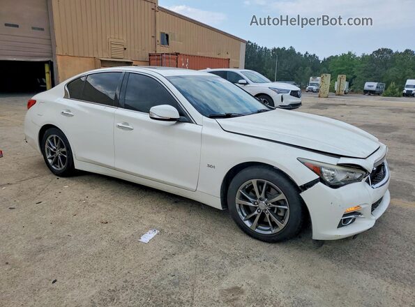 JN1EV7AP8HM739149 2017 INFINITI Q50 White Front right