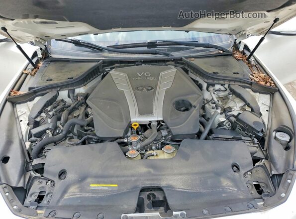JN1EV7AP8HM739149 2017 INFINITI Q50 White Rear interior view