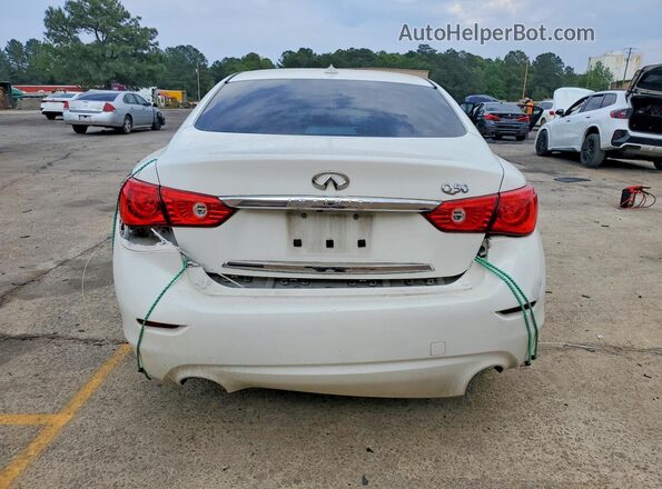 JN1EV7AP8HM739149 2017 INFINITI Q50 White Rear view