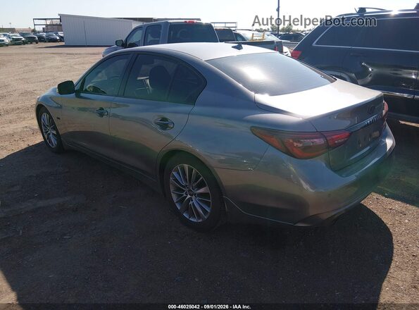 JN1EV7AP8JM358794 2018 INFINITI Q50 Gray Հետևի ձախ