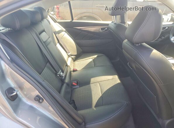 JN1EV7AP8KM541257 2019 INFINITI Q50 Серый Вид задних сидений