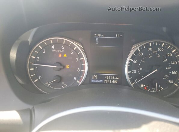 JN1EV7AP8KM541257 2019 INFINITI Q50 Серый Вид щитка приборов