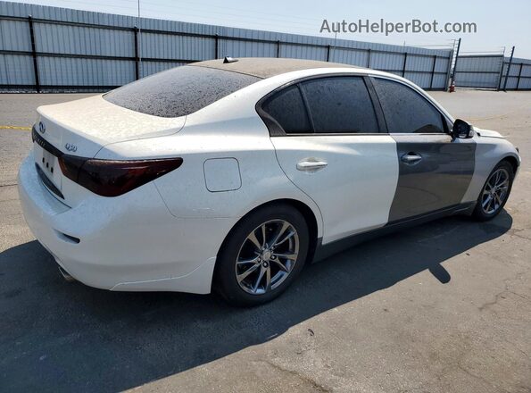 JN1EV7AP9HM744103 2017 INFINITI Q50 White Задня права чверть