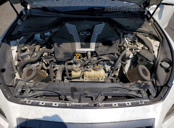 JN1EV7AP9HM744103 2017 INFINITI Q50 White Вид задньої частини салону
