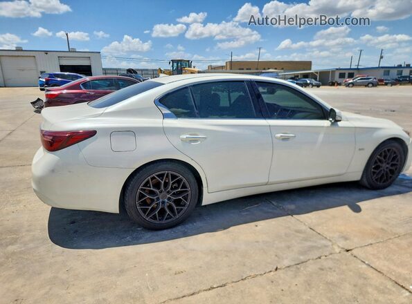 JN1EV7AP9JM353913 2018 INFINITI Q50 White Հետևի աջ