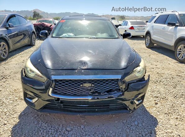 JN1EV7AP9JM358738 2018 INFINITI Q50 Черный Вид спереди