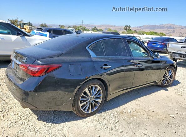 JN1EV7AP9JM358738 2018 INFINITI Q50 Черный Задняя правая четверть