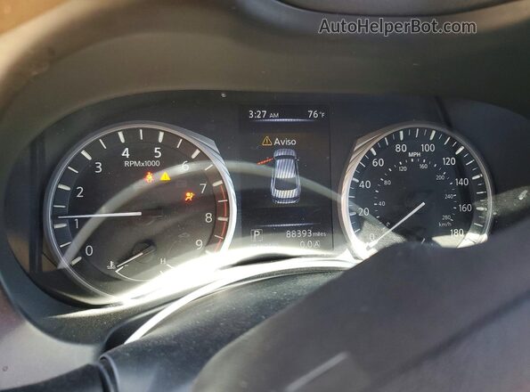 JN1EV7AP9JM358738 2018 INFINITI Q50 Черный Вид щитка приборов