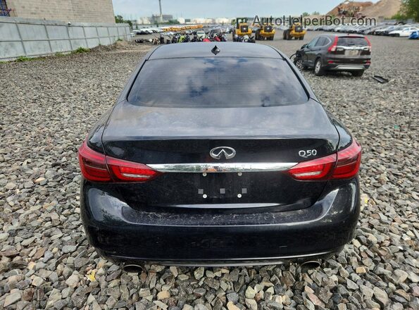 JN1EV7AP9JM362417 2018 INFINITI Q50 Black Հետևի տեսք