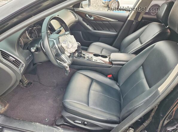 JN1EV7AP9JM362417 2018 INFINITI Q50 Black Սալոնի դիմացի տեսք