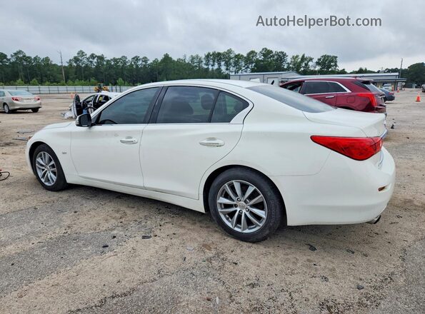 JN1EV7APXHM736348 2017 INFINITI Q50 White Trasero izquierdo