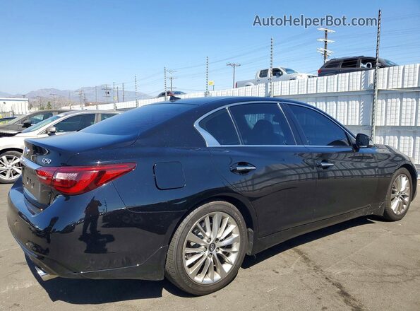 JN1EV7APXKM518109 2019 INFINITI Q50 Black Tył prawy
