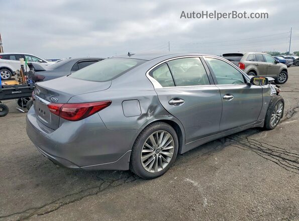 JN1EV7AR1JM438410 2018 INFINITI Q50 Серый Задняя правая четверть