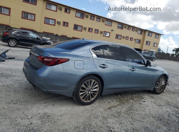 JN1EV7AR1LM256550 2020 INFINITI Q50 Blue Հետևի աջ