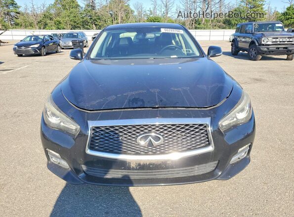 JN1EV7AR2HM835263 2017 INFINITI Q50 Black Front view