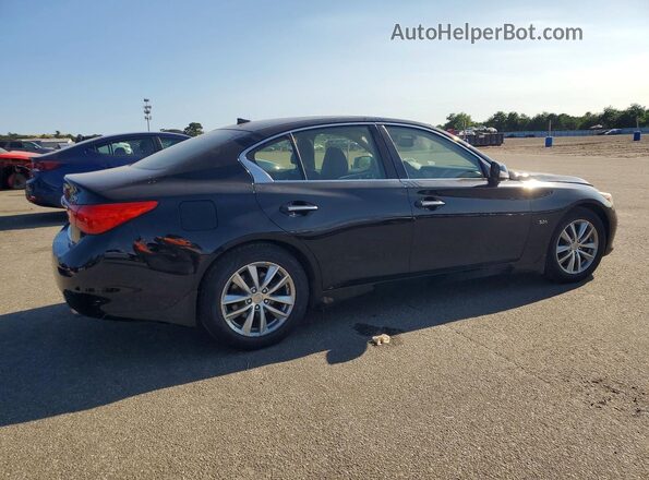 JN1EV7AR2HM835263 2017 INFINITI Q50 Black Rear right