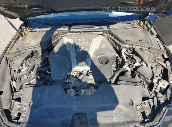 JN1EV7AR2HM835263 2017 INFINITI Q50 Black Rear interior view