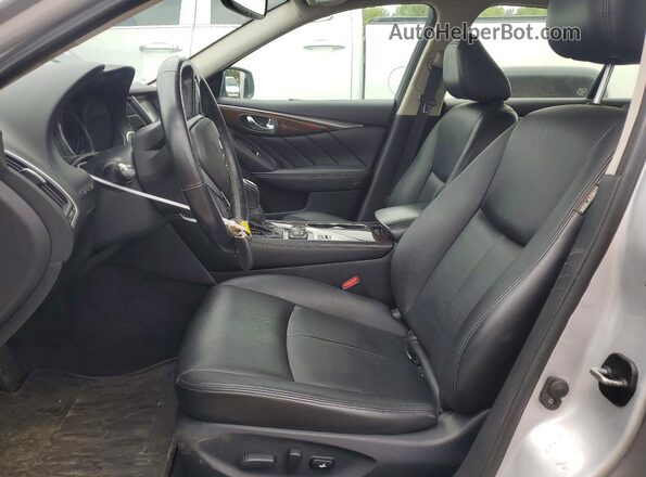 JN1EV7AR2JM435757 2018 INFINITI Q50 Silver Սալոնի դիմացի տեսք