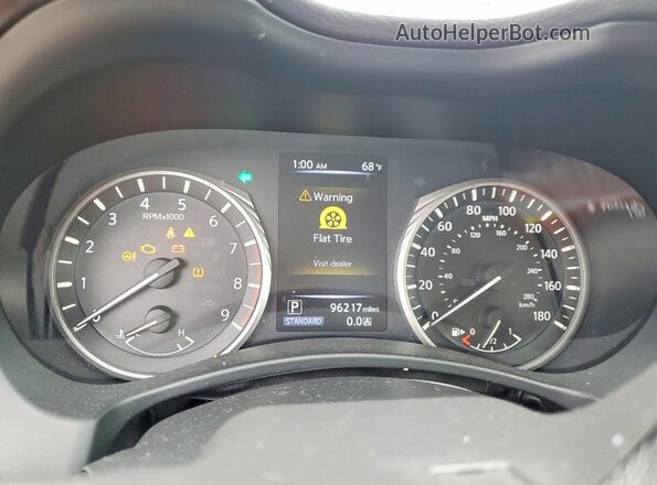 JN1EV7AR2JM435757 2018 INFINITI Q50 Silver Սարքավորումների վահանակի տեսք