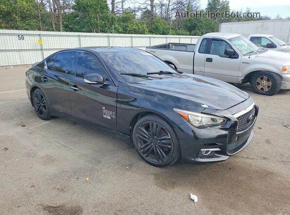 JN1EV7AR3HM830072 2017 INFINITI Q50 Black Առջևի աջ