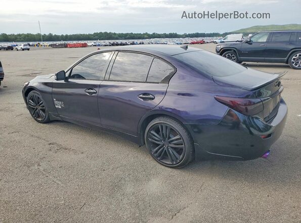 JN1EV7AR3HM830072 2017 INFINITI Q50 Black Հետևի ձախ
